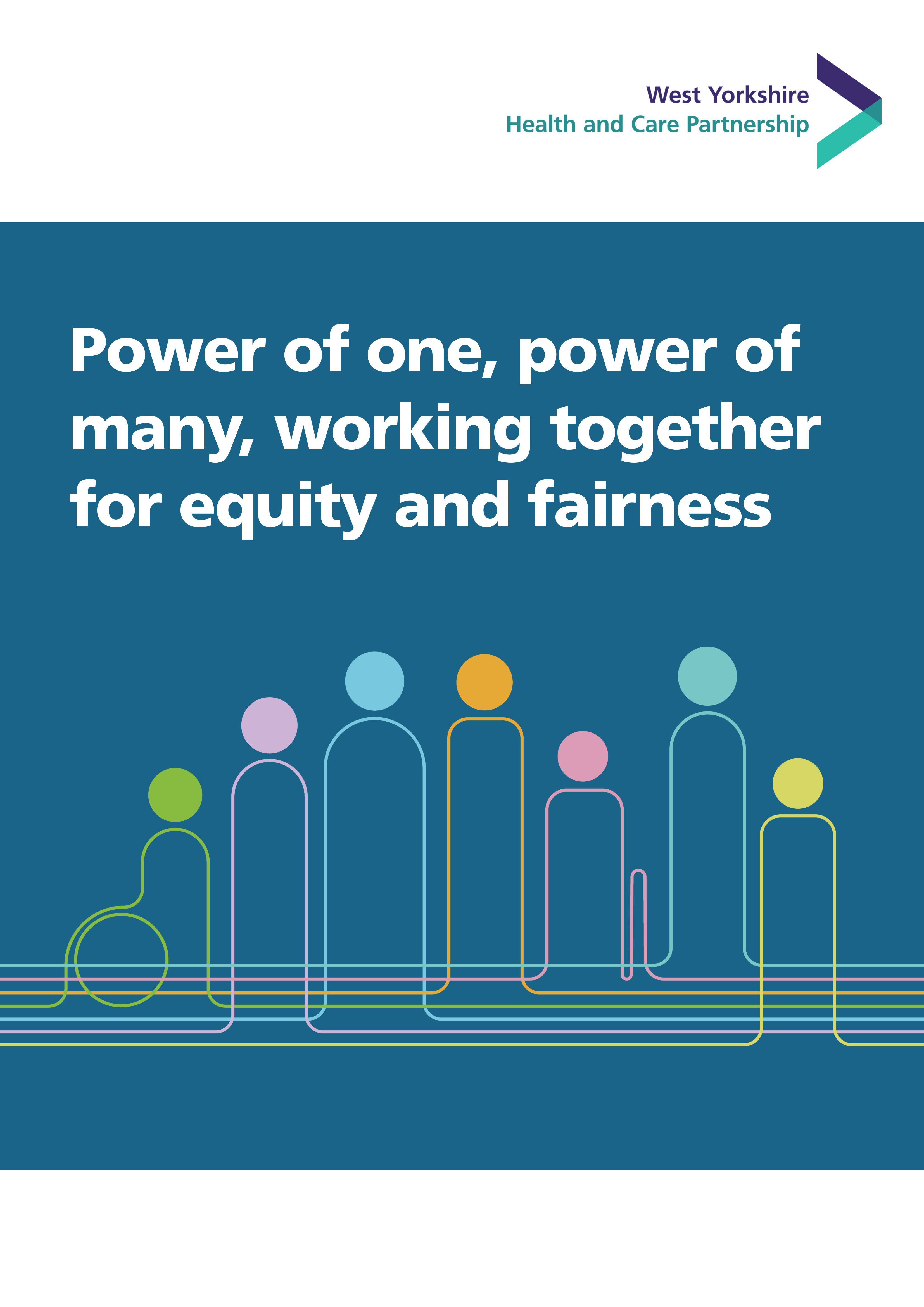 Power of one power of many, working together for equity and fairnewss - strategy front cover