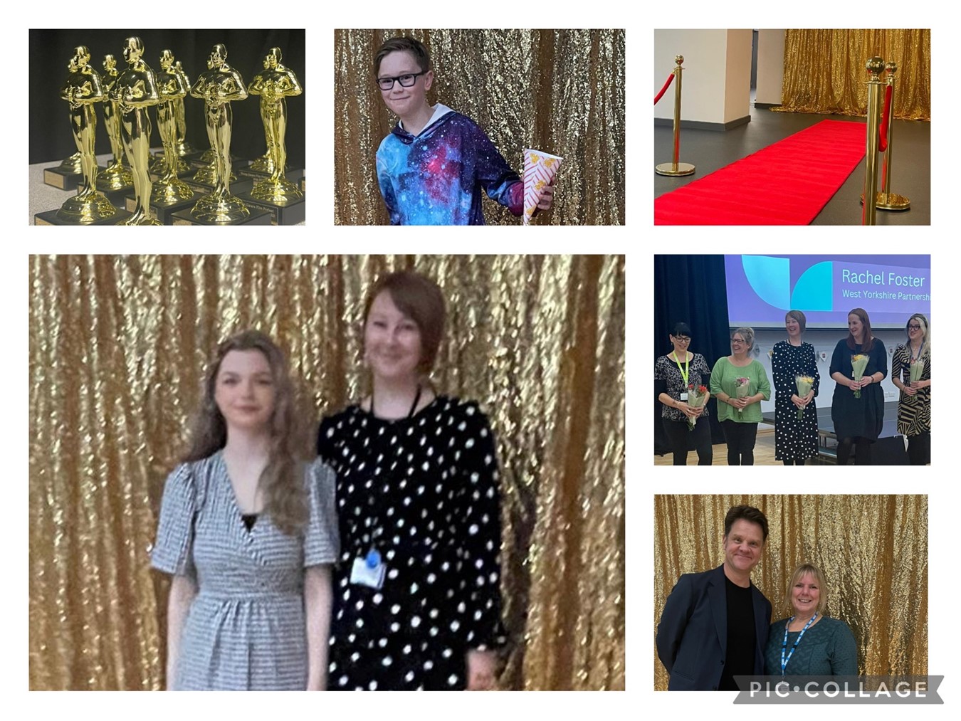 young carers film premiere - collage